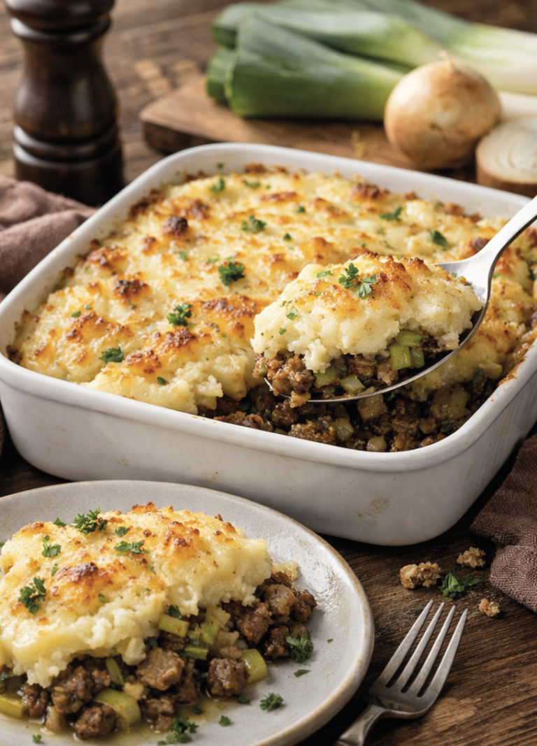 Lire la suite à propos de l’article Parmentier poireaux & pommes de terre